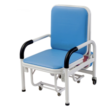 Chaise d&#39;accompagnement pliable pour patients hospitalisés